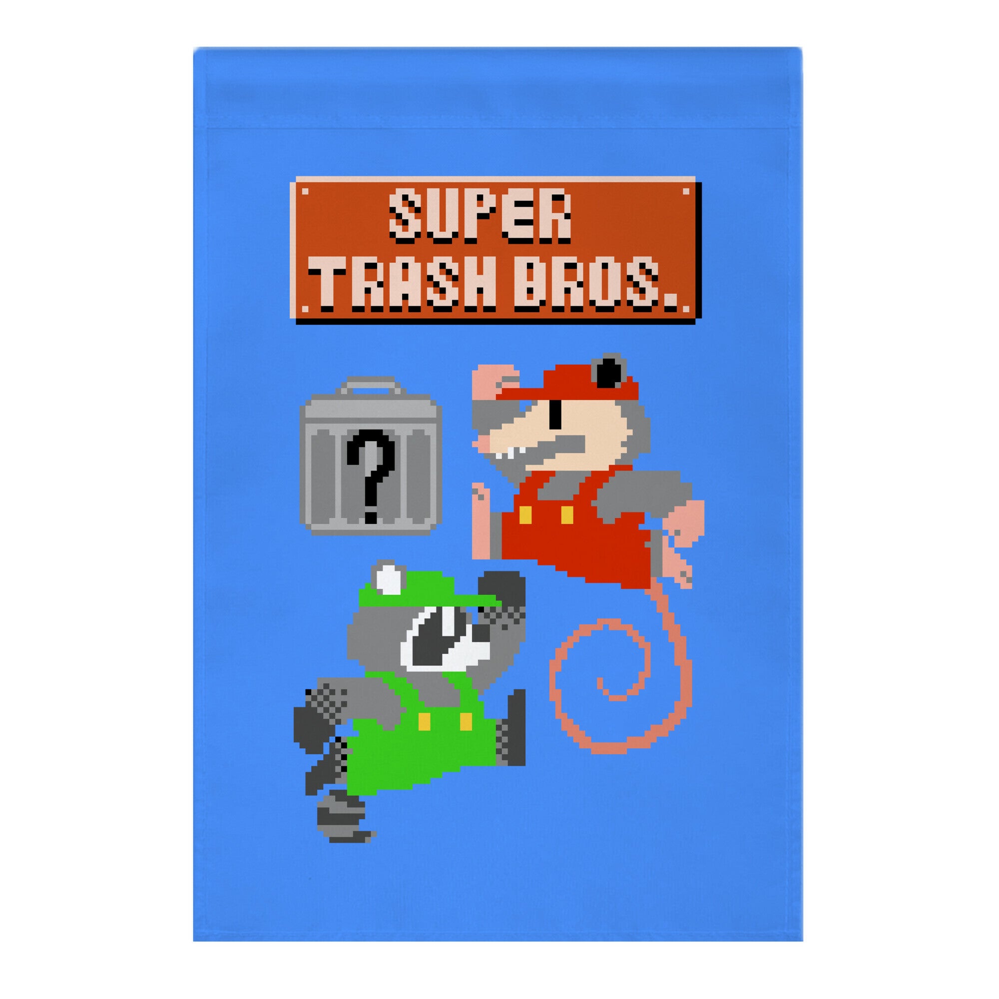 Super Trash Bros Garden Flag